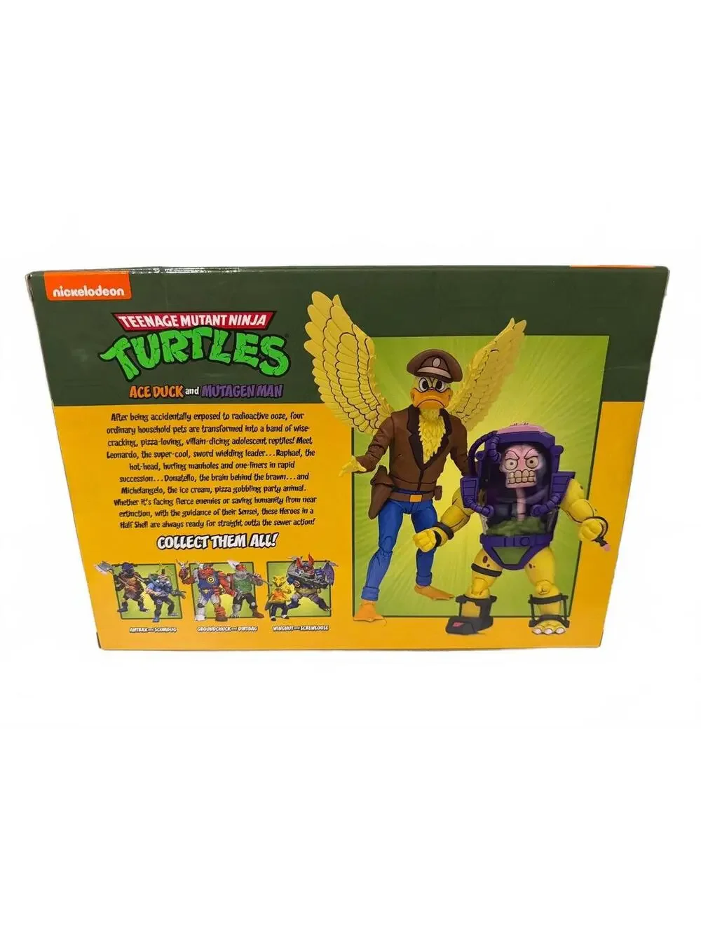 Teenage Mutant Ninja Turtles Ace Duck and Mutagen Man Action Figure Set